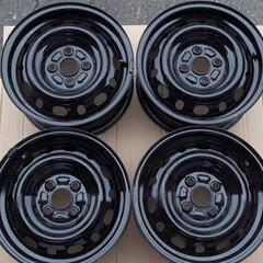 求む！ 14インチ 6J 4穴 PCD100 鉄チン