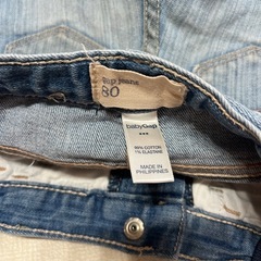babyGap デニムショートパンツ 80の画像