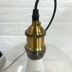 ガラスシェード ペンダントライト 1灯 ガラス ボール 丸形 照明器具 おしゃれライト ☆ 札幌市 白石店の画像