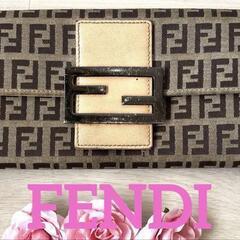 FENDI財布フェンディ　ズッキーノ　長財布 番号2289-8M...