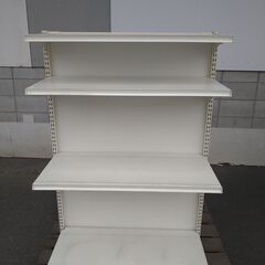 中日　商品棚　ユニット什器　両面　 H135cm×W90cmの画像