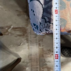 カラフル パッチワーク 2人掛けソファの画像