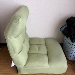 ニトリ　つながるハイバックポケットコイル座椅子(ロダトール YGR) グリーン系の画像