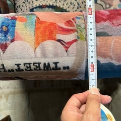 カラフル パッチワーク 2人掛けソファの画像