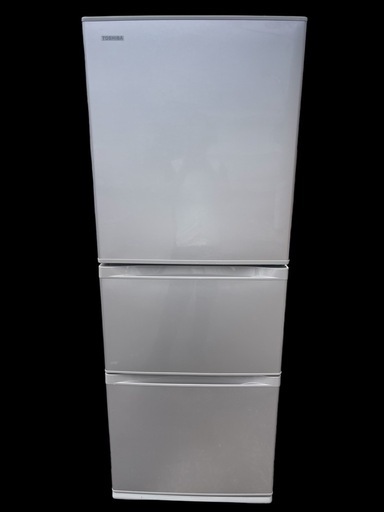 ◆TOSHIBA 冷蔵庫 340L ファミリー GR-H34SY(NP)