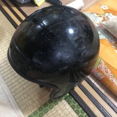 使えますフリーサイズ値下げあり黒のヘルメットの画像