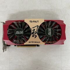 PARIT GEFORCE GTX 760 JETSTREAM 4GB グラフィックボード GDDR5 PCパーツ 箱・付属品付 グラフィックカード 美品 Y1652の画像