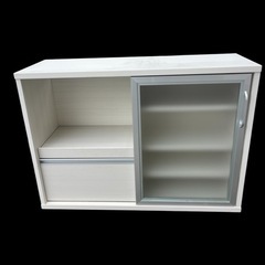 ニトリ キッチンカウンター◇リーフ120CT◇食器棚