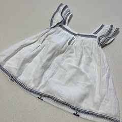 babyGap 刺繍入りブラウス 100cmの画像