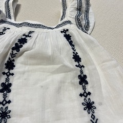babyGap 刺繍入りブラウス 100cmの画像
