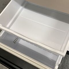 高年式!2022年製! 日立 HITACHI 冷蔵庫 ライトゴールド R-27SV-N 幅54cm 265L 3ドア 右開き 中古家電 店頭引取歓迎 R9670の画像