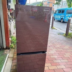2ドア冷蔵庫　保証付き