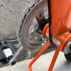 折りたたみ　自転車　フルサスの画像