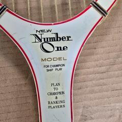 【昭和レトロ❗❗カワサキ木製テニスラケット】の画像
