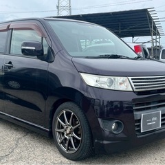 【支払総額15.8万円】まだまだ人気車種！ワゴンRスティングレーターボ車検令和9年6月機関良好 社外マフラー フルセグTV Bluetoothの画像