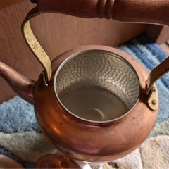銅製　やかんの画像