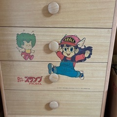 昭和レトロ　アラレちゃん　タンスの画像