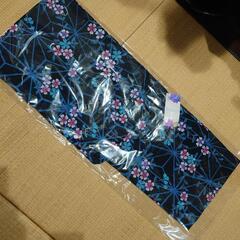 新品　浴衣　ブラック系の画像