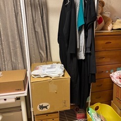 超美品ハンガーラック ホワイトの画像