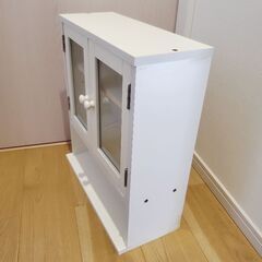 美品　棚　キャビネット　飾り棚　小物収納　スパイスラックの画像