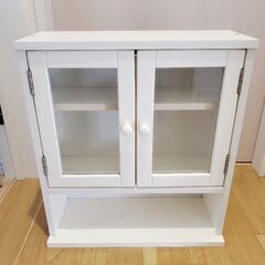 美品　棚　キャビネット　飾り棚　小物収納　スパイスラック