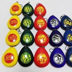 ガチャグッズ サウンドロップ ストリートファイターII ガンダム シャアほか バンダイ 効果音 セリフ 声優の画像