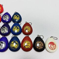 ガチャグッズ サウンドロップ ストリートファイターII ガンダム シャアほか バンダイ 効果音 セリフ 声優の画像