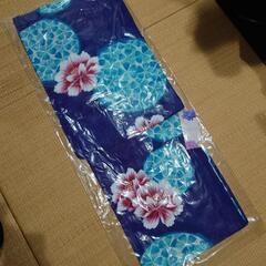 新品　浴衣　ネイビー系の画像