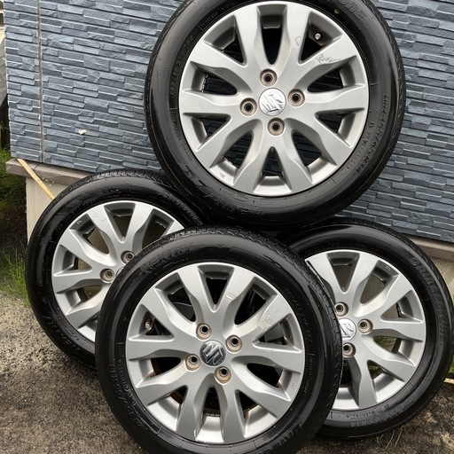 SUZUKI 純正アルミ！155/65R14