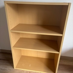 【無料】木製カラーボックス