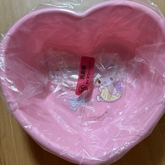 マイメロディのハートの洗面器