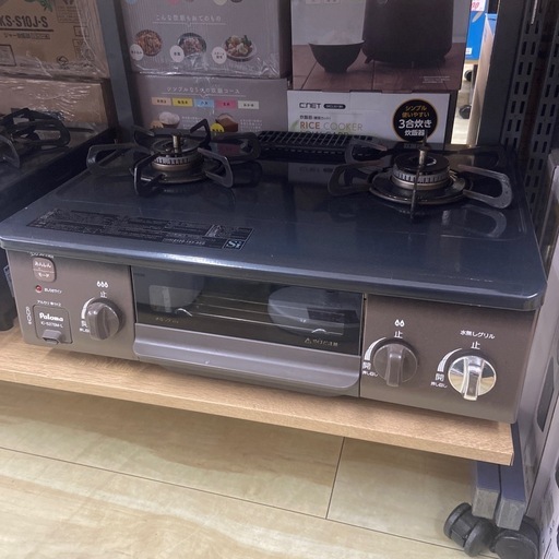 ガステーブル（都市ガス）【リサイクルフカツ岡崎倉庫店】250609NA-18