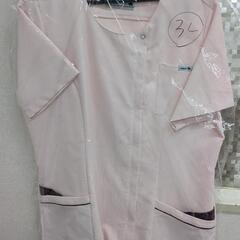 ⑤🌟クリーニング済🌟スクラブ　ピンク　3L