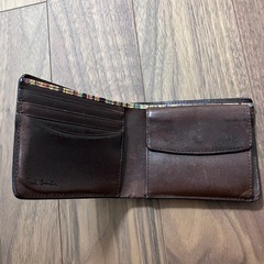 Paul Smith ブラウン 二つ折り財布の画像