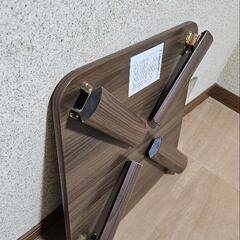※お取引決定※　木目　ローテーブル　数回使用のみ　差し上げます　締切12日の画像