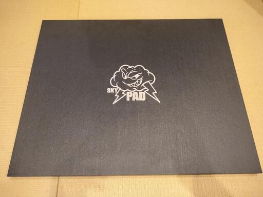 【美品】ガラスマウスパッド Sky pad XL