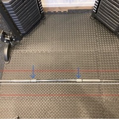 バーベルシャフト、180㎝、28㎜、ボディーデザイン