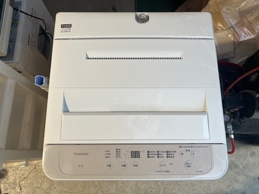 新品定価４５，６３０円　２０２４年製　Ｐａｎａｓｏｎｉｃ　全自動洗濯機　６．０ｋｇ　エクリュベージュ　ビッグウェーブ洗浄　槽カビ予防　