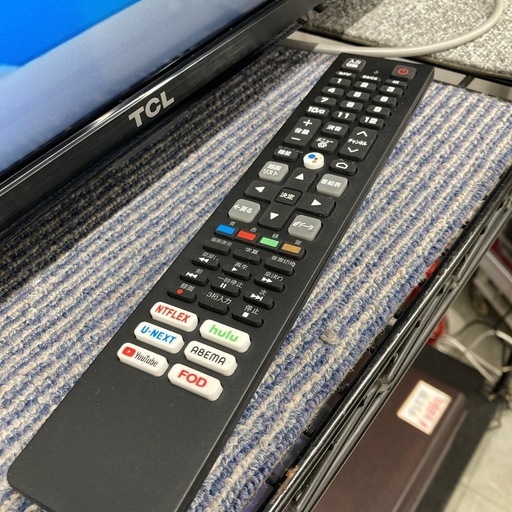 ⭐︎6ヶ月保証⭐︎TCL 4kチューナー内蔵50型液晶テレビ　2022年製　50P615 ※リモコン合わせ