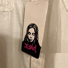 15,000円 X-girl 新品未使用 タグ付き半袖ワンピース ロング丈カットソーの画像