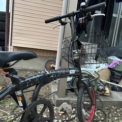 16インチ折り畳み自転車の画像