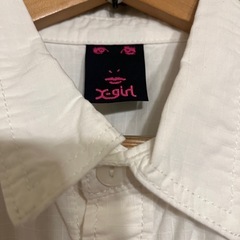15,000円 X-girl 新品未使用 タグ付き半袖ワンピース ロング丈カットソーの画像