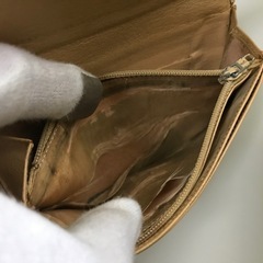 CHANEL シャネル レザー おり財布 ユニセックスの画像