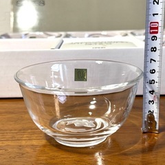 保谷クリスタル HOYA CRYSTAL 金魚 小鉢 ガラスの画像