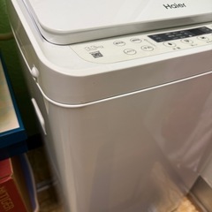 【11/4.5.6取引限定】Haier洗濯機の画像