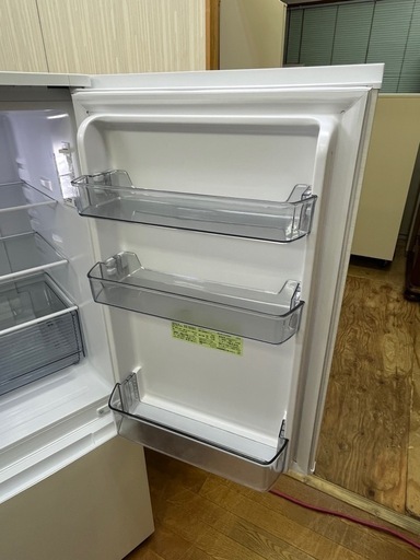 キズあり激安販売!! 2022年 SHARP どっちもドア 179L SJ-D18H-W