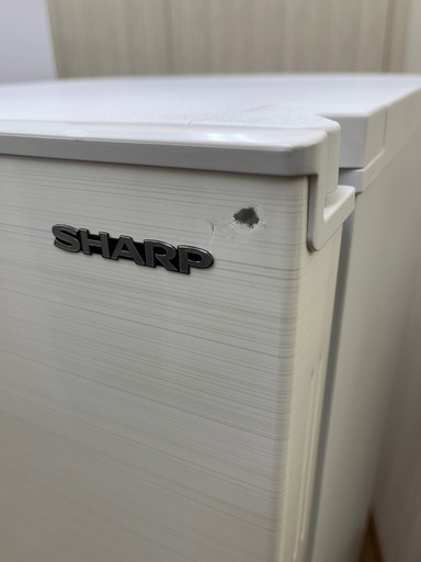 キズあり激安販売!! 2022年 SHARP どっちもドア 179L SJ-D18H-W