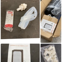 S105 ⭐ HOMEMOD FULLSIZE PERSONAL SAUNA パーソナルサウナ ほぼ未使用の画像