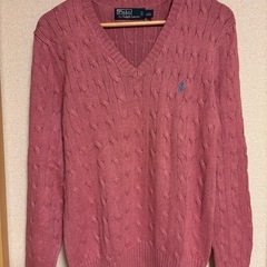 【ラルフローレン ケーブルニット】 3000円