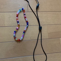 ビーズネックレス　紐
